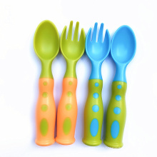 baby feeding products baby eating self eating training forks and spoons